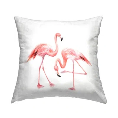 Stupell Industries No Decorative Addition Throw Pillow In Pink