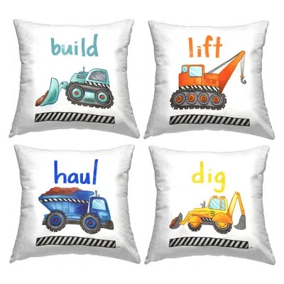 Stupell Industries No Decorative Addition Throw Pillow In Beige