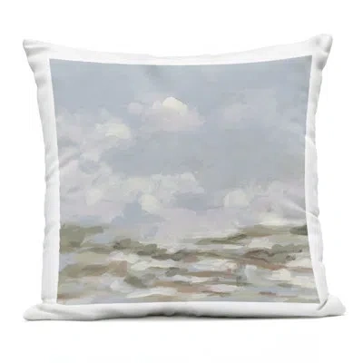 Stupell Industries North Coast Clouds Outdoor Printed Pillow, Design By June Erica Vess