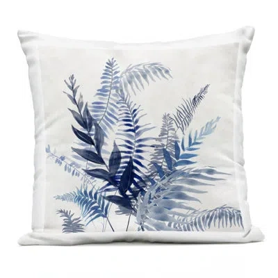 Stupell Industries Overlapping Fronds Outdoor Printed Pillow, Design By Jacob Q