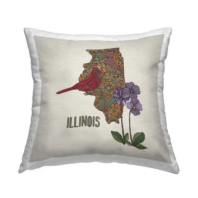 Stupell Industries Paisley Indoor/outdoor Throw Pillow