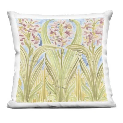 Stupell Industries Palau Tile Florals Decorative Printed Throw Pillow Design By June Erica Vess In Green