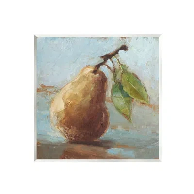 Stupell Industries Pear Fruit Kitchen Painting Wall Plaque Art By Ethan Harper-aw-368 In Blue;brown