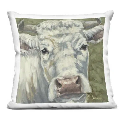 Stupell Industries Pearl Of The Pasture Decorative Printed Throw Pillow, Design By Sara G. Designs, 18 X 7 X 18 In Green