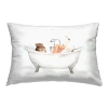 Stupell Industries Polyester Lumbar Rectangular Indoor/outdoor Pillow Cover & Insert In Tan