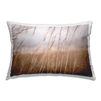 Stupell Industries Polyester Lumbar Rectangular Indoor/outdoor Pillow Cover & Insert By Donnie Quillen In Tan