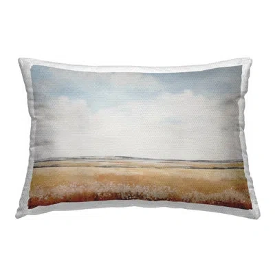 Stupell Industries Polyester Lumbar Rectangular Indoor/outdoor Pillow Cover & Insert By Lettered And Lined In Tan