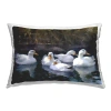 Stupell Industries Polyester Throw Pillow In Gray