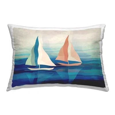Stupell Industries Polyester Throw Pillow In Tan