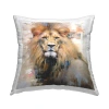 Stupell Industries Polyester Throw Pillow In Tan