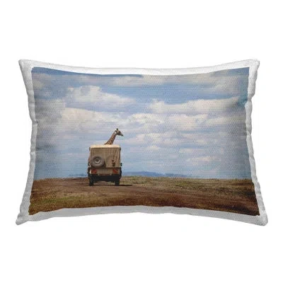 Stupell Industries Polyester Throw Rectangular Indoor/outdoor Pillow Cover & Insert By Marilyn Parver In Tan