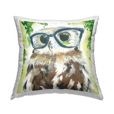 Stupell Industries Polyester Throw Square Indoor/outdoor Pillow Cover & Insert