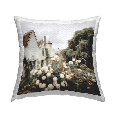 Stupell Industries Polyester Throw Square Indoor/outdoor Pillow Cover & Insert By Lazar Studio In Green