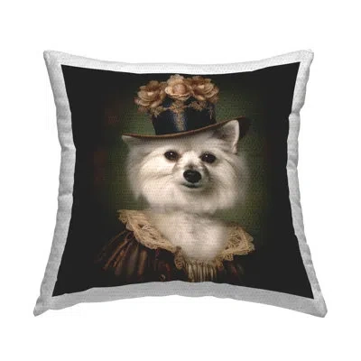 Stupell Industries Polyester Throw Square Indoor/outdoor Pillow Cover & Insert In Multi-color