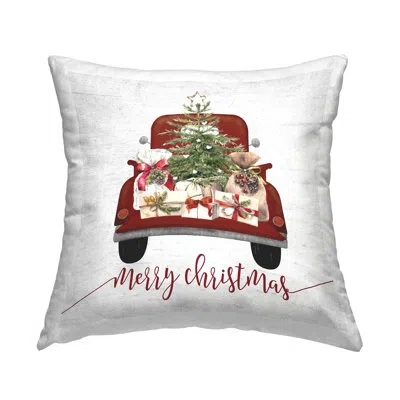 Stupell Industries Polyester Throw Square Pillow Cover & Insert