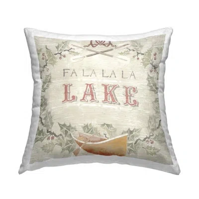 Stupell Industries Polyester Throw Square Pillow Cover & Insert By June Erica Vess