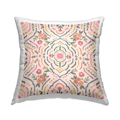 Stupell Industries Polyester Throw Square Pillow Cover & Insert By Nina Muis Surface Design