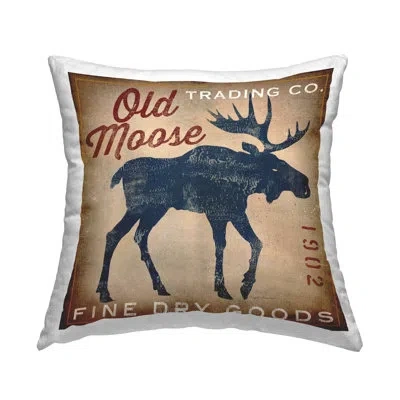 Stupell Industries Polyester Throw Square Pillow Cover & Insert By Ryan Fowler