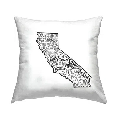Stupell Industries Polyester Throw Square Pillow Cover & Insert By The Saturday Evening Post