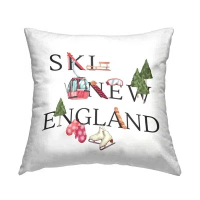 Stupell Industries Polyester Throw Square Pillow Cover & Insert By Ziwei Li