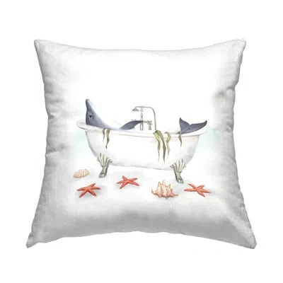 Stupell Industries Polyester Throw Square Pillow Cover & Insert By Ziwei Li