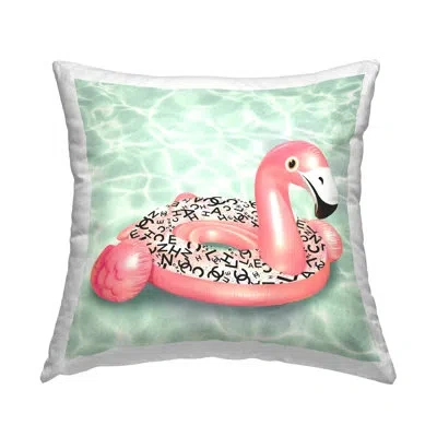 Stupell Industries Polyester Throw Square Pillow Cover & Insert By Ziwei Li