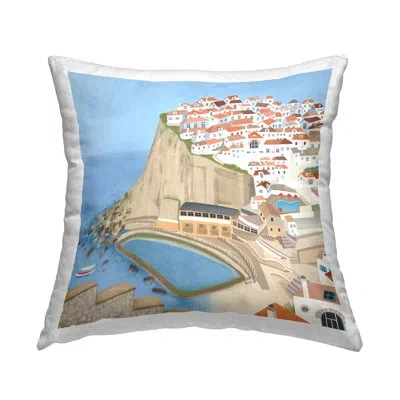 Stupell Industries Polyester/polyester Blend Throw Square Pillow Cover & Insert By Coco De Paris