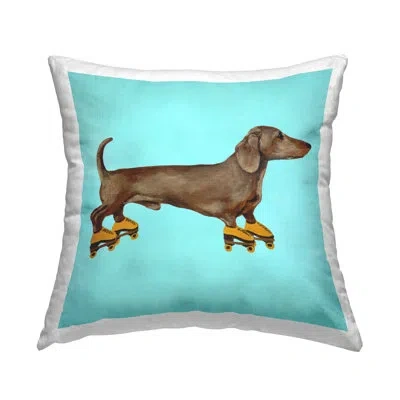 Stupell Industries Polyester/polyester Blend Throw Square Pillow Cover & Insert By Coco De Paris