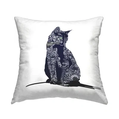 Stupell Industries Polyester/polyester Blend Throw Square Pillow Cover & Insert By Emily Kalina