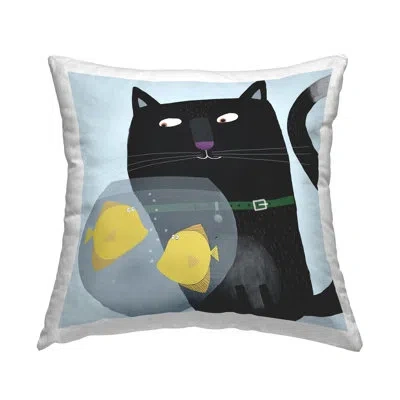 Stupell Industries Polyester/polyester Blend Throw Square Pillow Cover & Insert By June Erica Vess