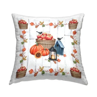 Stupell Industries Polyester/polyester Blend Throw Square Pillow Cover & Insert By Lemon & Sugar