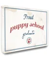 Stupell Industries Proud Puppy School Grad Paw Print