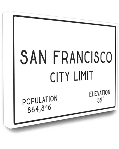 Stupell Industries San Francisco City Limit