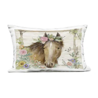 Stupell Industries Sandpiper And Beach Tide Outdoor Printed Pillow, Design By Susan Winget