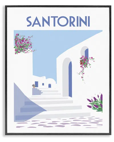 STUPELL STUPELL SANTORINI ARCHITECTURE FRAMED GICLEE ART
