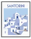 Stupell Industries Santorini City Architecture Framed Giclee Art