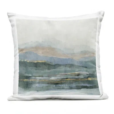 Stupell Industries Seaside Summits Landscape Outdoor Printed Pillow Design By Jacob Q In Gray