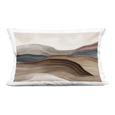 Stupell Industries Silent Grand Canyon Decorative Printed Throw Pillow Design By Luna Mavis In Brown