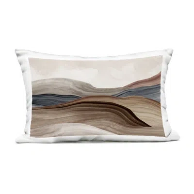 Stupell Industries Silent Grand Canyon Outdoor Printed Pillow Design By Luna Mavis In Brown