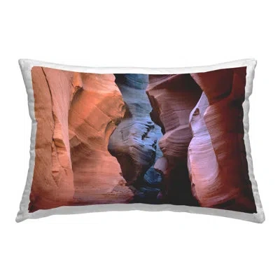 Stupell Industries Slot Canyon View Decorative Printed Throw Pillow Design By Hunter Page Photography In Tan