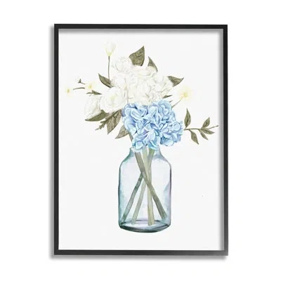 Stupell Industries Soft Cottage Flower Arrangement Giclee Art By Ziwei Li In Wrapped Canvas