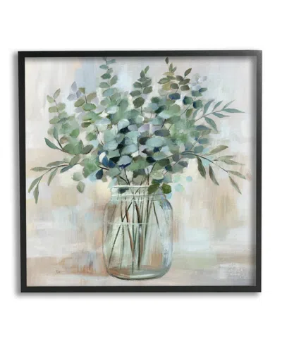 Stupell Industries Soothing Eucalyptus Botanical Arrangement Framed Giclee Art, 17" X 1.5" X 17" In Multi-color