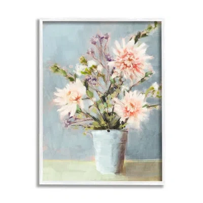 Stupell Industries Spring Florals Bouquet Canvas Wall Art Design By Nina Blue