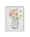 Stupell Industries Spring Wild Flower Assortment Framed Giclee Art, 11" X 1.5" X 14" In Multi-color