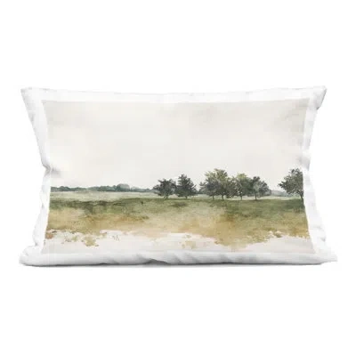 Stupell Industries Still Woodland In Neutrals Decorative Printed Throw Pillow Design By Mona Grace In Green Woodland