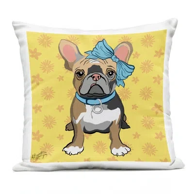 Stupell Industries Studious Reading Outdoor Printed Pillow, Design By Elizabeth Medley