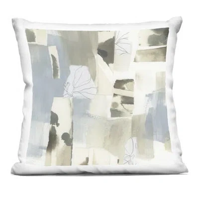 Stupell Industries Subtle Paper Waterfall Decorative Printed Throw Pillow Design By June Erica Vess In Abstract 1