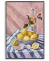Stupell Industries Summer Fruit & Wine Framed Giclee Art In Multi