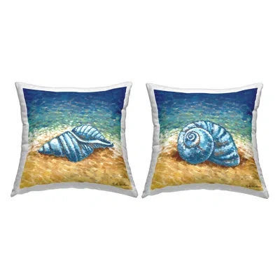 Stupell Industries Swart No Decorative Addition Polyester Throw Pillow In Beige