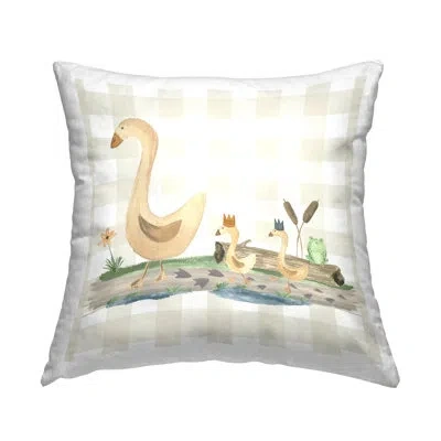 Stupell Industries Throw Pillow In Beige